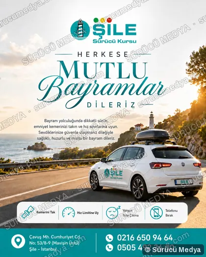 Sürücü Medya sosyal medya post tasarımı – Özel gün & bayram