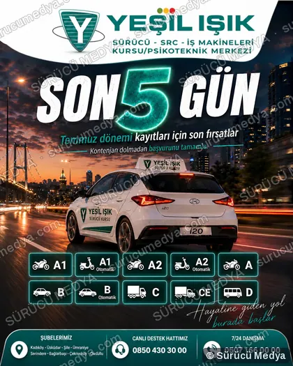 Sürücü Medya sosyal medya post tasarımı – Kayıt dönemi & kampanya