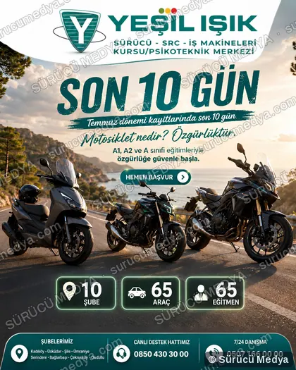 Sürücü Medya sosyal medya post tasarımı – Kayıt dönemi & kampanya