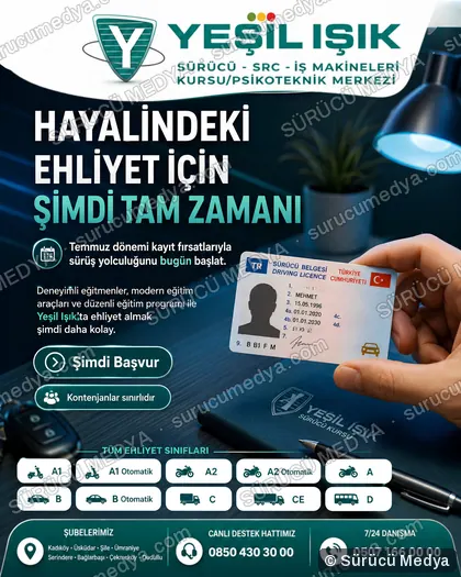 Sürücü Medya sosyal medya post tasarımı – Kayıt dönemi & kampanya
