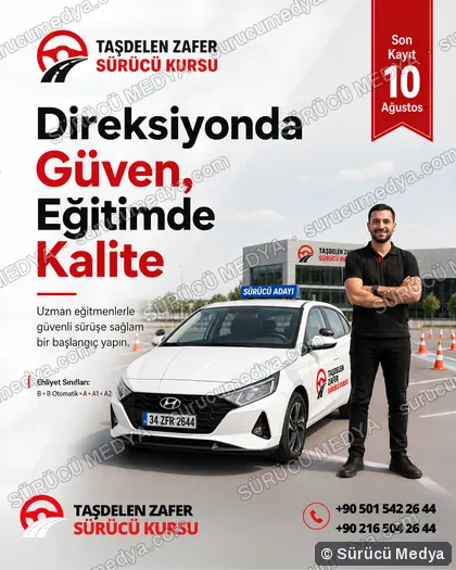 Sürücü Medya sosyal medya post tasarımı – Kayıt dönemi & kampanya