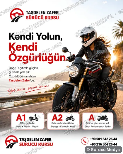 Sürücü Medya sosyal medya post tasarımı – Kayıt dönemi & kampanya