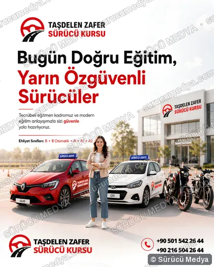 Sürücü Medya sosyal medya post tasarımı – Kayıt dönemi & kampanya