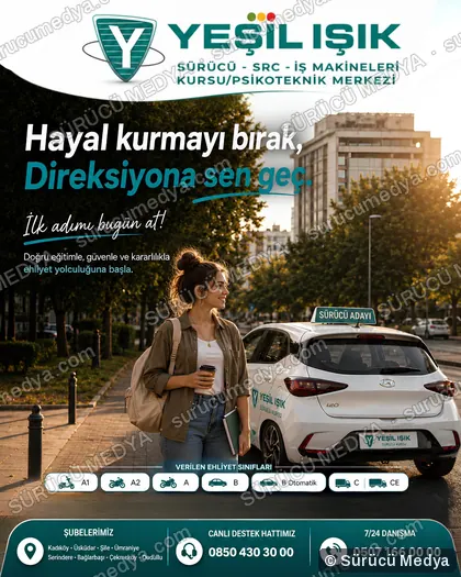 Sürücü Medya sosyal medya post tasarımı – Kayıt dönemi & kampanya