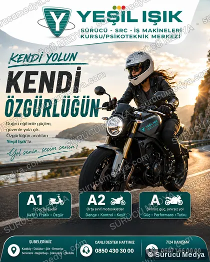 Sürücü Medya sosyal medya post tasarımı – Kayıt dönemi & kampanya