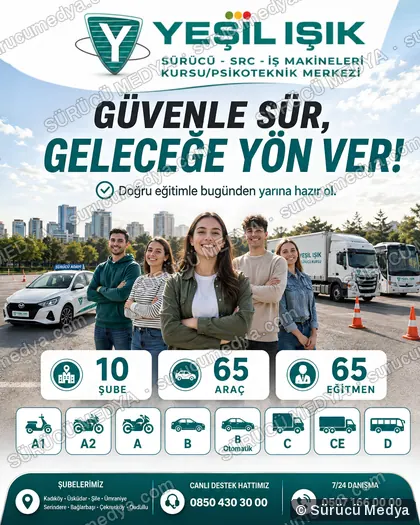 Sürücü Medya sosyal medya post tasarımı – Kayıt dönemi & kampanya