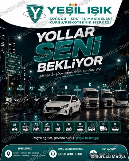 Sürücü Medya sosyal medya post tasarımı – Kayıt dönemi & kampanya