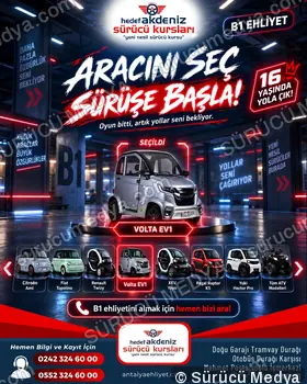 Sürücü Medya sosyal medya post tasarımı – Kayıt dönemi & kampanya
