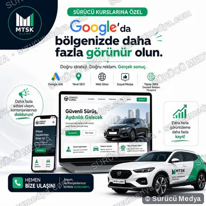 Sürücü Medya sosyal medya post tasarımı – Kurumlara özel tanıtım