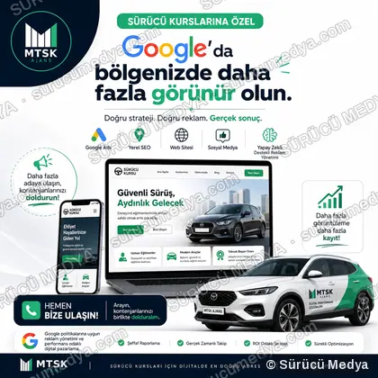 Sürücü Medya sosyal medya post tasarımı – Kurumlara özel tanıtım