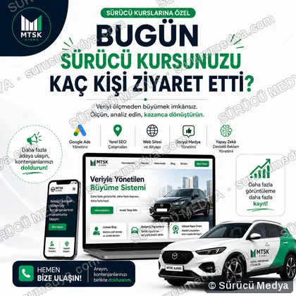 Sürücü Medya sosyal medya post tasarımı – Kurumlara özel tanıtım