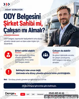 Sürücü Medya sosyal medya post tasarımı – SRC · ODY · psikoteknik bilgilendirme