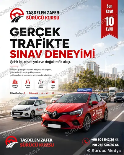 Sürücü Medya sosyal medya post tasarımı – Kayıt dönemi & kampanya