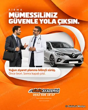 Sürücü Medya sosyal medya post tasarımı – SRC · ODY · psikoteknik bilgilendirme