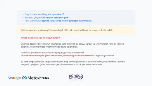 Neden reklam vermeliyim? · Reklam strateji sunumu – sayfa 10