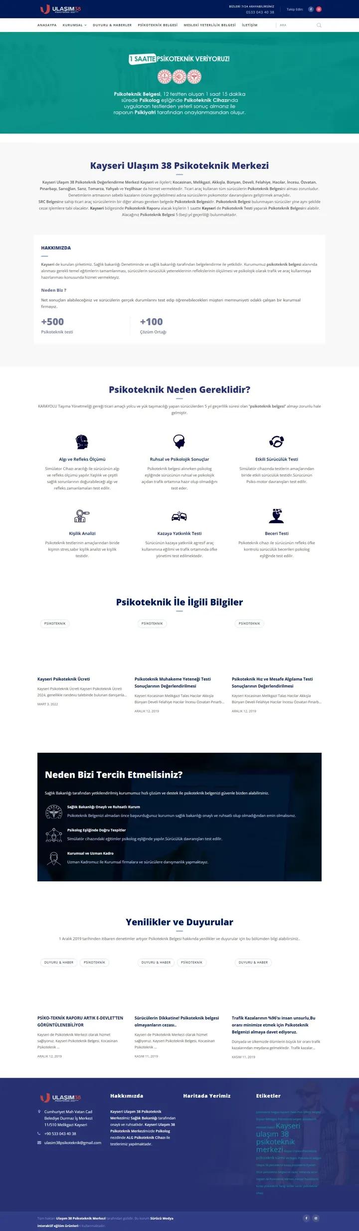 Psikoteknik V2 – ulasim38psikoteknik.com.tr masaüstü görünüm